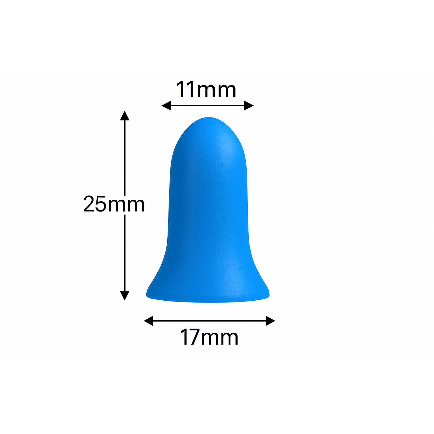 High-Performance Foam Earplugs - 30 Pairs