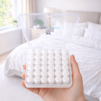 Soft Silicone Earplugs for Sleeping - 20 Pairs - Deep Sleeps