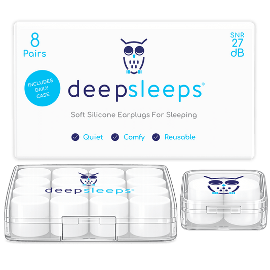 Soft Silicone Earplugs for Sleeping